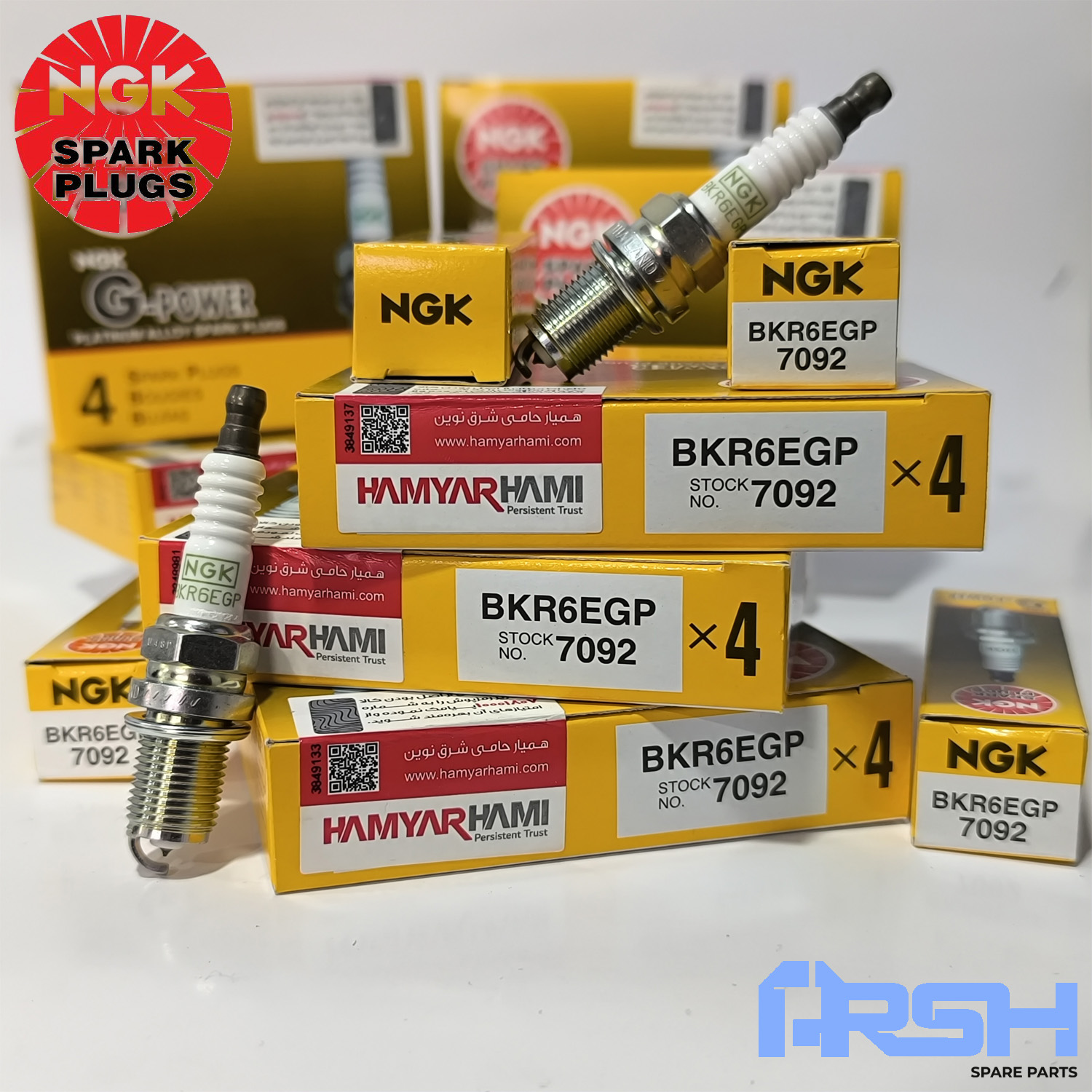 NGK BKR6EGP 7092 Cover کاور محصول